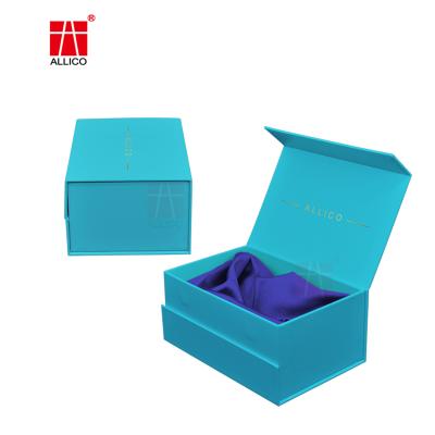 China Wholesale Recyclable Satin Coated Wig Gift Box Custom Logo Braids Human Hair Packaging Boxes for sale