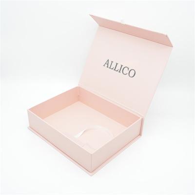 China Recyclable Custom Logo Cardboard Paper Packaging Shoe Box Pink Women Wedding Shoe Gift Box for sale