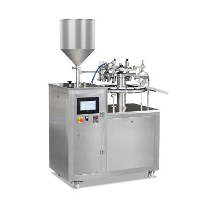 China Fully Automatic Toothpaste Cream Aluminum Tube Filling And Sealing Machine for sale