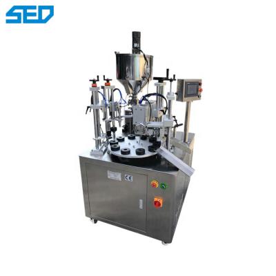 China Semi-automatische plasticslangvulmachine met PLC-besturing Te koop