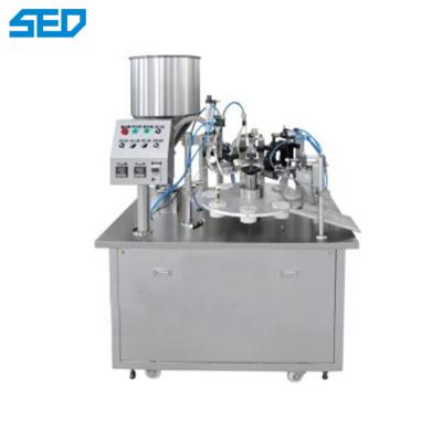 China máquina de rellenar farmacéutica semi automática de la inserción de la empaquetadora de 220V 50Hz de la goma manual del tubo en venta