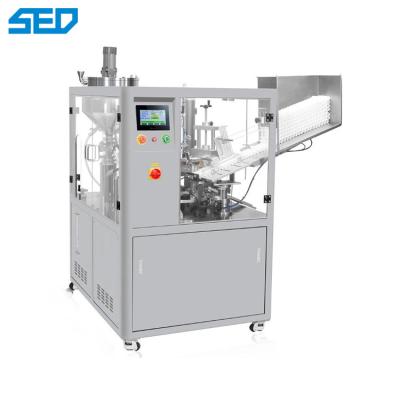 China Handweiches Sahnerohr-füllende versiegelnde Maschine für 5-50mm automatische Verpackungsmaschine-Dichtung Dia Adjustable Tube Length zu verkaufen