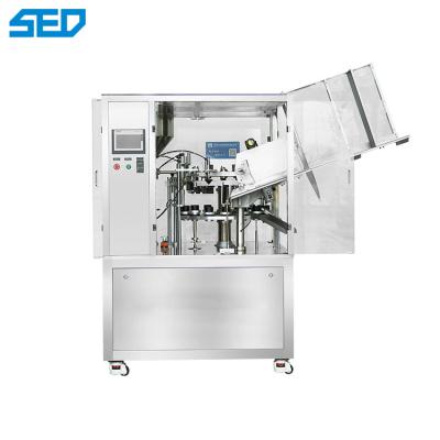 China SED-60RG-A zusammengesetzte Schlauch-Rohr-Füllung und versiegelnde Maschine für 10-50mm automatischen Verpackungsmaschine-Rohr-Durchmesser zu verkaufen