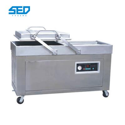 China Empaquetadora automática del vacío del sellador del vacío de la tabla de la empaquetadora de los solos de la cámara de SED-ZKB de la comida granos de la carne en venta