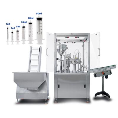 China 0.5ml 1ml 2ml 3ml 80ml Syringe Filling and Capping Machine With Automatic for sale