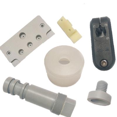 China OEM Plastic CNC Custom Machining Turned Plastic PVC Aluminum CNC Parts For Products Small Parts Machining Service for sale