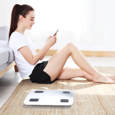 China IOS& ANDROID original factory xiaomi 180kg digital bathroom scale for sale