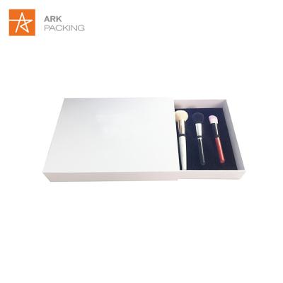 China Hot Sale Recycled Materials Custom Recycled Material Brush Gift Box Drawer Box for sale