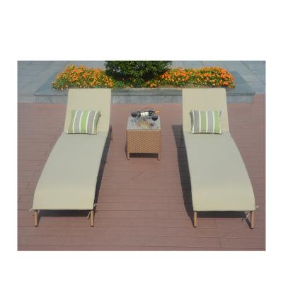 China Factory wholesale modern aluminum outdoor lounge chair directly for sale