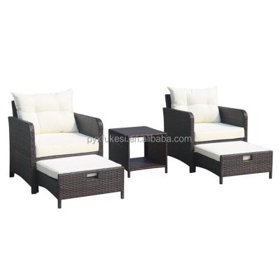 China Modern Outdoor Furniture Garden Rattan Sofa Set Corner Sofa Set Designs for sale