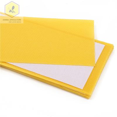 China Bee Farm Beekeeping Tools 100% Natural Pure Langstroth Beeswax Base Sheet From Apiary Beekeeping for sale