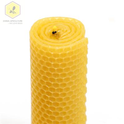 China Bee Farm Beekeeping Tools Beekeeping Natural Base Apiary Langstroth Beeswax Foundation Pure Sheet For Candle for sale