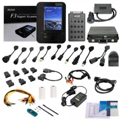 China For Trucks and Cars Fcar F3-G Gasoline Cars (F3-W+F3-D) and Diesel Heavy Duty Trucks Diagnostic Tool Update Online for sale