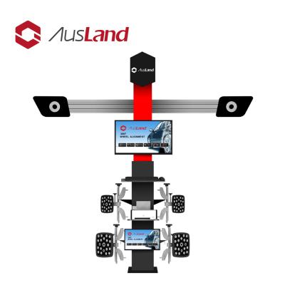 China 3D Wheel Alignment Machine AUSLAND 300T Car Wheel Aligner Classic Four-Wheel Fixed Altitude Machine for sale