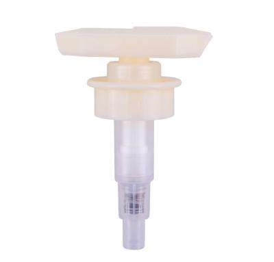 China Non Spill Stainless Steel Custom Spring Dispenser Pump 28mm 32mm 38mm Gold Liquid Soap Plastic Cosmetic Lotion Pump for sale