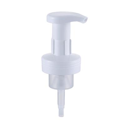 China Non Spill Customize 30mm 40mm 43mm Plastic Foam Soap Clip Lock Cosmetic Lotion Bottle Pump for sale