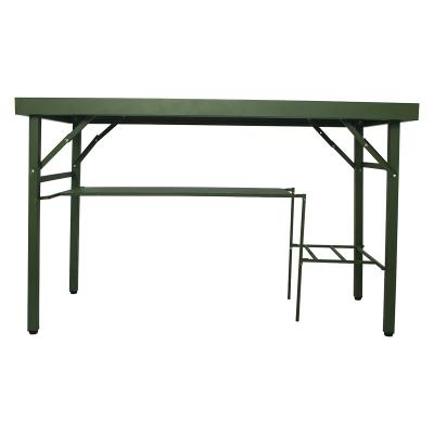 China All-steel material folding thickened outdoor waterproof folding table for sale