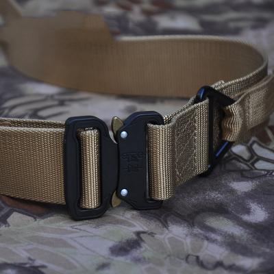 China Multifunctional Outdoor Tactical Wear-Resistance Camouflage Pants Nylon Training Belt For Military Fan for sale