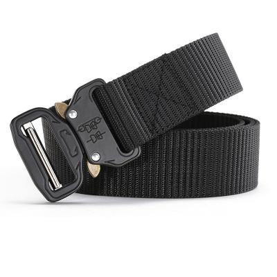 China Wholesale Outdoor Multifunctional Buckle Men's Nylon Woven Aluminum Alloy Wear-Resistance Tactical Belt for sale