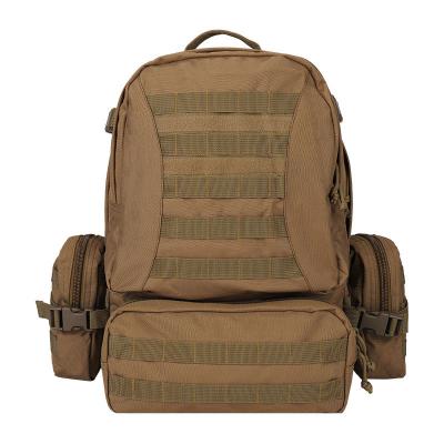 China Carry Large Capacity High Strength Durable 600D Polyester With PVC Coating Outdoor Heavy Duty Molle System Military Tactical Backpack for sale