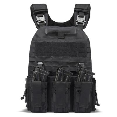 China 500D Nylon Police Vest Combat Chaleco Antibalas Adjustable Bulletproof Military Tactical Vest for sale