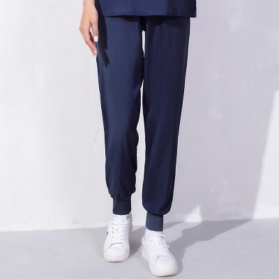 China Cheap Factory Price Moisture Absorption/Sweat Pajamas Scrubs Uniforms Pants Navy Blue Nursing Uniform Pants for sale