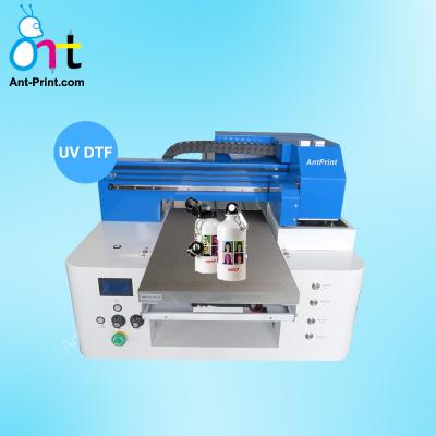 China Custom small case hotels dtf film logo label printer a3pro dtf glue shaker dtf UV printer a3 dx9 crystal sticker printer for sale