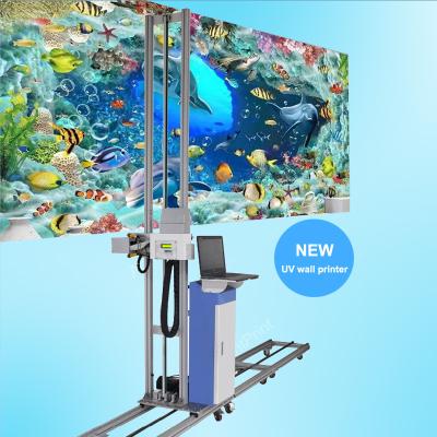 China Indoor Outdoor UV Wall Painting Machine 3d Printer Room Decor Automatic Wall Printer for sale