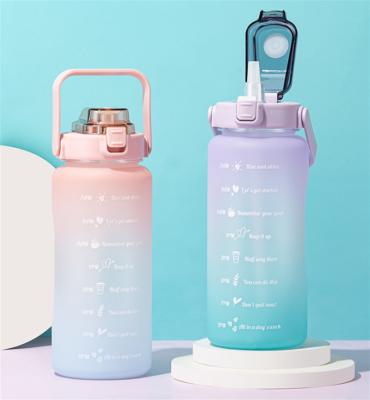 China Viable Private Unique Sports Sublimation Hydrogen Silcone Cute Water Bottle for sale