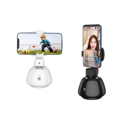 China Hot Selling Mobile Phone New Arrivals Portable Smart Shooting 360 Face Rotation Camera Automatic Face Tracking Phone Holder Smart Shooting Bracket for sale