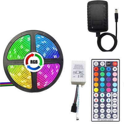 China Residential LED Strip Light Kit with Remote Control 12V LED Colorful Strip Light for sale