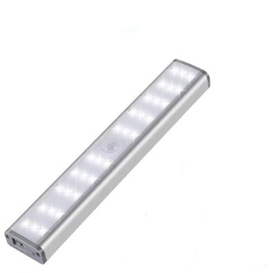 China 2021 hot sale desk light 30leds cabinet rechargeable white PIR led sensor cabinet light for sale