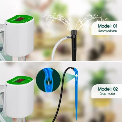 China 2021 Batch Delivery Mini Digital LCD Display Irrigation Flowerpot Automatic Watering Device JHJ for sale