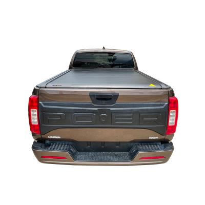 China Sturdy and Durable High Quality Pickup Tonneau Cover Truck Bed Cover Roll Retractable Hard Cover For Toyota Hilux for sale