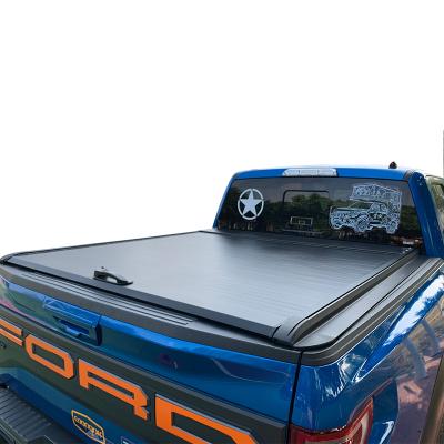 China Sturdy And Durable Shock Absorber For Hard Aluminum No Pickup Tonneau Cover Drilling Retractable Truck Bed Cover For Chevrolet Colorado for sale