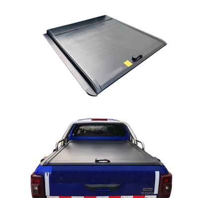 China Sturdy and Durable Shock Absorber for Hard Aluminum No Pickup Tonneau Cover Drilling Retractable Truck Bed Cover for Chevrolet Canyon for sale