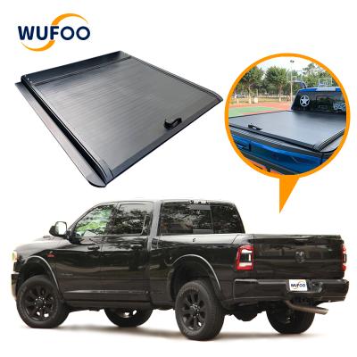 China D'Aoller Bedspread Pickup Truck Flap Cover Sturdy And Durable Hard Tonneau Aluminum Retractable Cover For Dodge Ram for sale