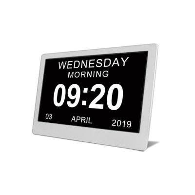 China 7 Inch TFT Backlight Night Mode Buzzer Alarm Calendars Sleep Adjustable Clock Nordic Brightness For Senile Dementia for sale