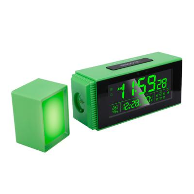 China Portable Calendars Night Light Small Time USB Date Output Nap Digital Clock FM Radio Light Sensitive Alarm With Temperature for sale