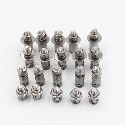 China Curtain Wall Fixing System Stainless Steel Sleeve Anchors Hex Nut For Curtain Wall Hanging for sale