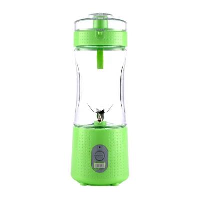 China Factory Wholesale Price Portable Car Mini Blender Juicer Machine 380ml Capacity 6 Blades Juicer Cup for sale