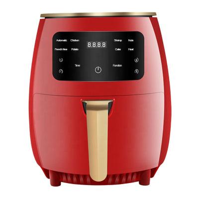 China 2022 Hotel Bestsellers Multifunctional Non-stick 4.5l Basket Without Oil Peak Silver Air Fryer for sale