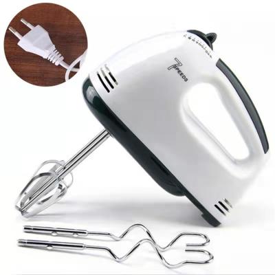 China Factory Best Price 220V 7 Knob Ejector Ejector Speed ​​180W Egg Beater Wholesale Mixer Handheld Cream Food Mixer For Baking for sale