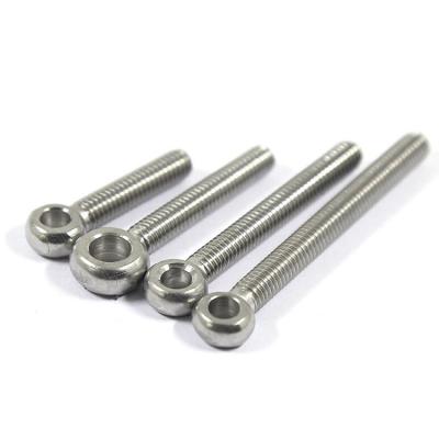 China GB798 A2-70 304 Stainless Steel Ring Link Bolt Fisheye Eye Screw M5 M6 M8 M10 M12 M16 Sliding Hole Stud Eye Anchor Bolt for sale