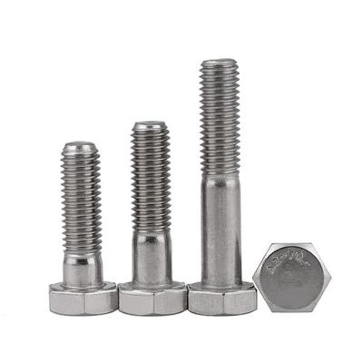 China External Partially Half Stainless Steel 304 Flat Head Screws DIN931 Hex Outside Hexagon Bolts M6 M8 M10 M12 M16 M20 M24 for sale