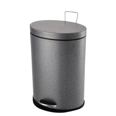 China Sustainable Selling Pedal Bin 20l 30l 40l Plastic Pedal Bin Steel Trash Can for sale