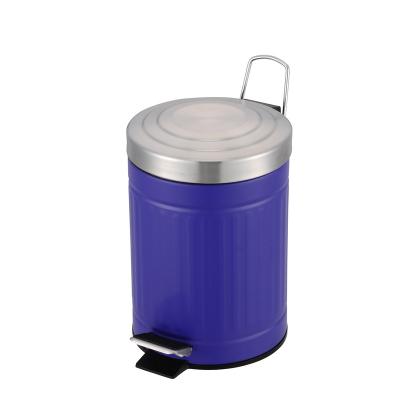 China Various Factory Sale Attractive Price Small Plastic Toilet Pedal Waste Bin for sale