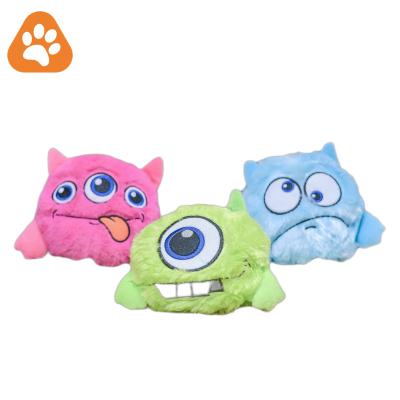 China Best Selling Stocked Electric Motorized Animal Bouncing Ball Shock Enrichment Dog Plush Chew Toys for sale