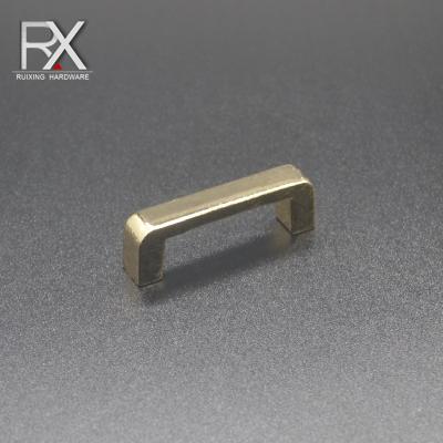 China Arch Bridge Shape Metal Buckle Clasp Bag Studs Accessories User Friendly Custom Zinc Alloy Material For Handbag Strap Clip Belt Buckles for sale