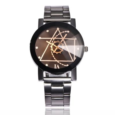 China Water Resistant Fashion Couples Archimedes Geometry Quartz Wristwatch Casual Mechanical Gear Dress Ladies Men Watch for sale